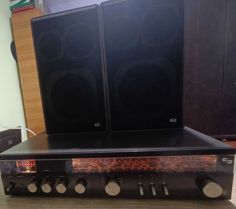 Amplificator radio Schneider HiFi Concept TEAM 200 R, stare excelentă
