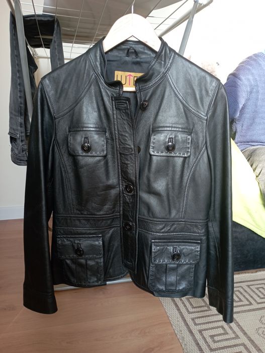 Дамско  яке  от телешка кожа