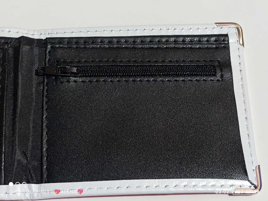 Кожаный кошелёк-портмоне «Спартак».