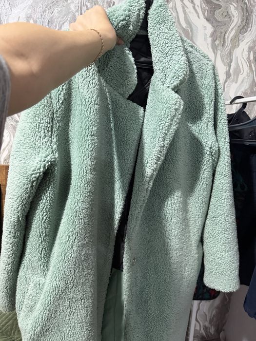 Шубка тедди в хорошем состояни