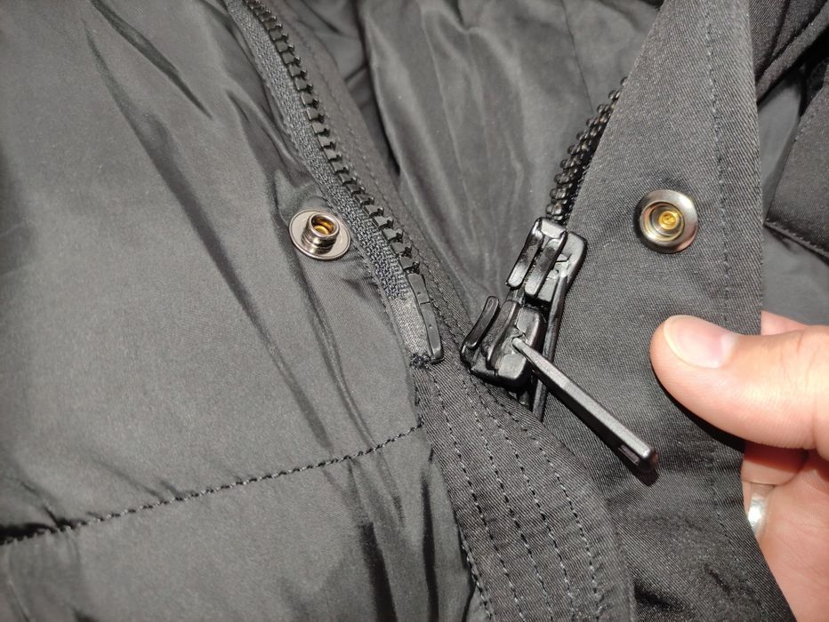 Зимняя удлиненная куртка