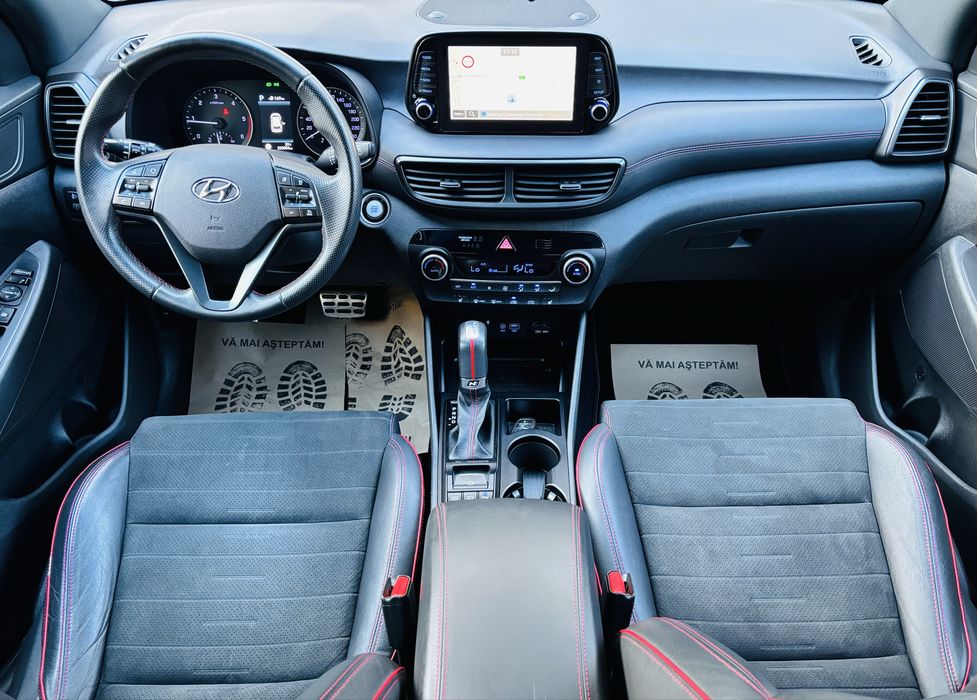 Tucson NLine/Automat/Alcantara cusaturi rosii/Apple CarPlay/Camera marsarier/Garantie
