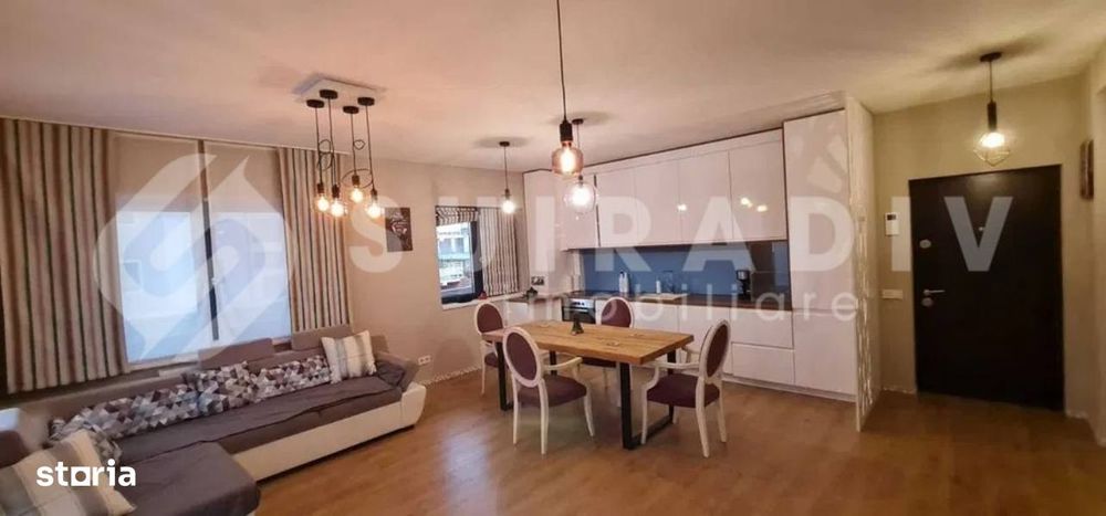 Apartament spatios, complet dotat, parcare subterana- Buna Ziua