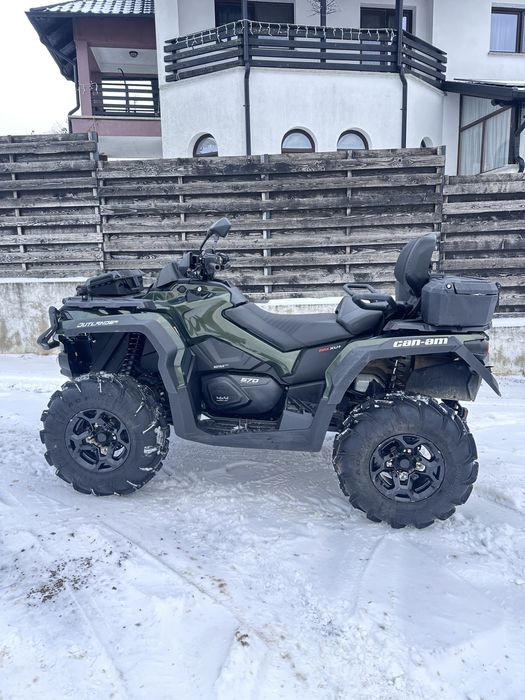 Vand atv Can am 650 outlander 2 locuri
