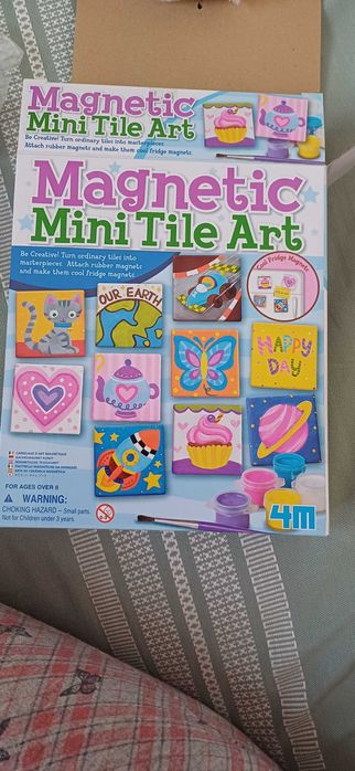 Детска игра Магнити оцвети и нарисувай