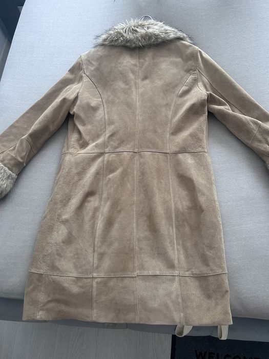 geaca piele, blana naturala si artificiala