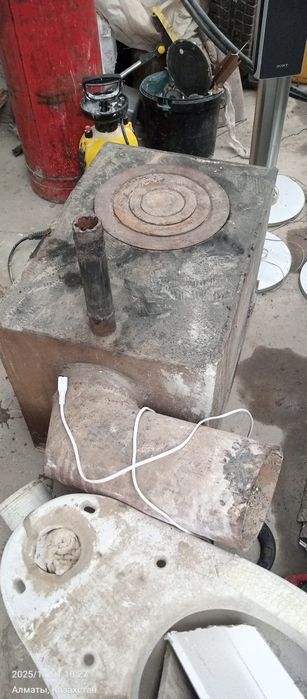 Печ отопление металлический