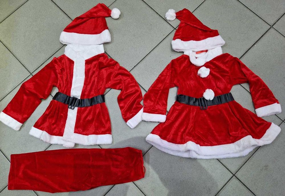 CRACIUNITA MOS CRACIUN cosrum rochie CATIFEA spiridus elf spiridusa