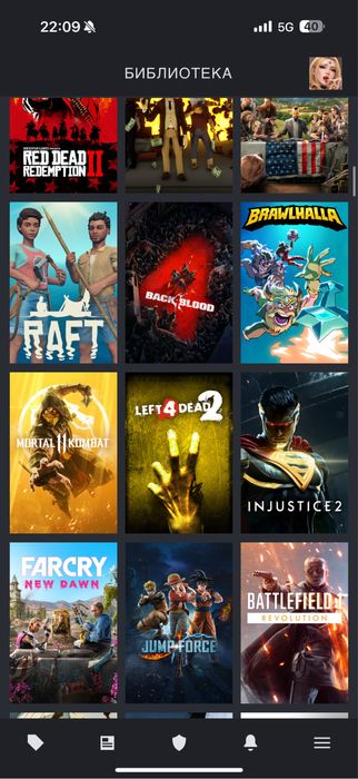 Продам Steam аккаунт С кучей игр