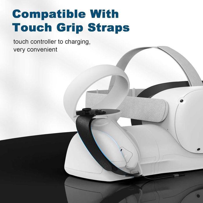 AMVR  зарядна докинг станция с USB-C кабел за Meta/Oculus Quest 2