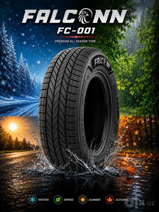 FALCONN FC001 Premium avtomobil shinasi | Butun mavsum | M+S |