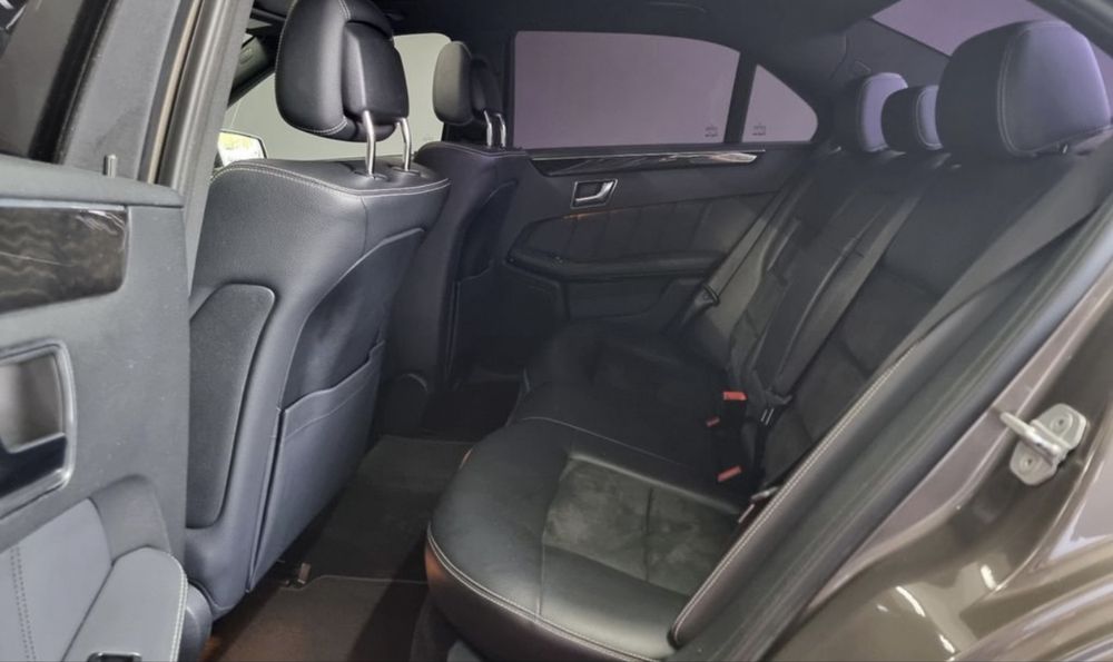 Interior Scaune Banchete AMG E class W212 Piele + Catifea cu incalzire
