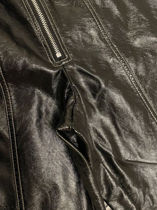 Pantaloni NA-KD imitație de piele