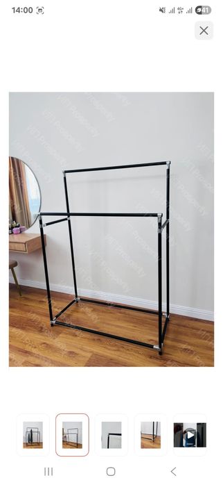 Двухъярусная напольная вешалка