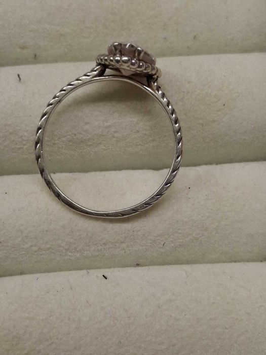 Inel subțire original PANDORA (bandă răsucită)