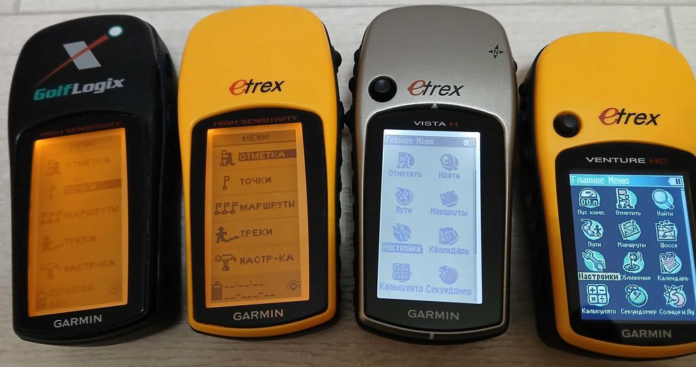 Garmin Etrex H GPS Навигатор Гармин 10 12