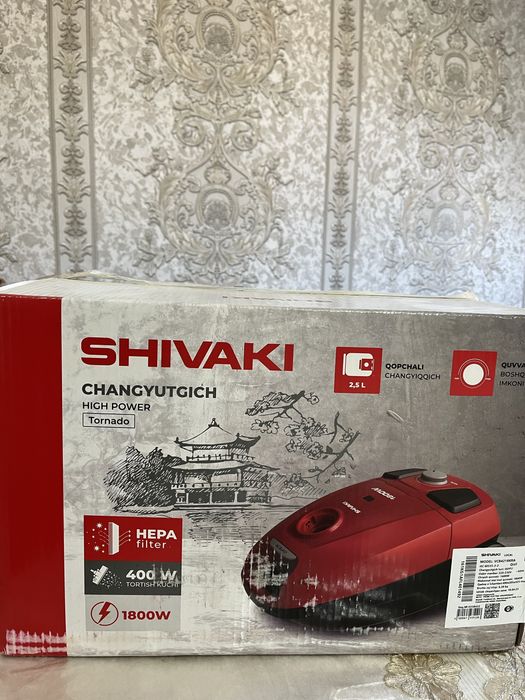Пылесос Shivaki абсолютно новый(taza pilesos)