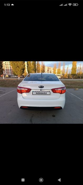 Kia Rio 2013, 117000 Пробег.