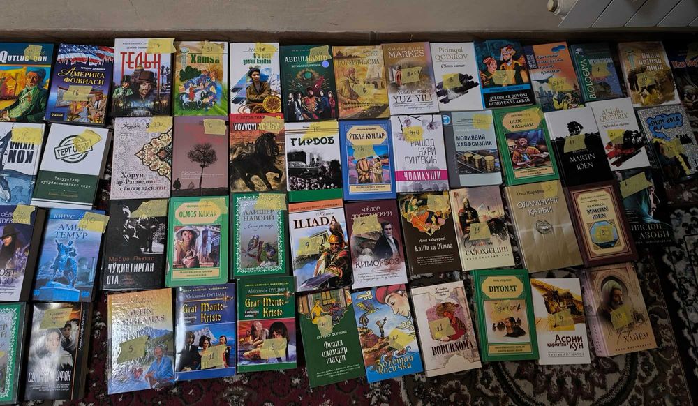 Kitoblar optom sotiladi holati yangi