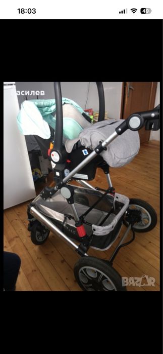 Бебешка количка 3 в 1