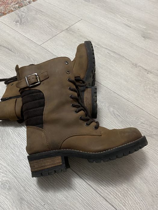 Bocanci cizme ghete piele marime 37