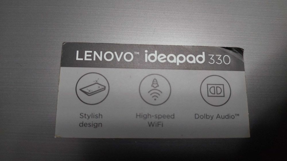 Ноутбук Lenovo IdeaPad 330 для работы и учёбы.