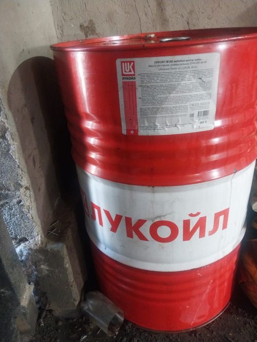 Отработанные масло машины