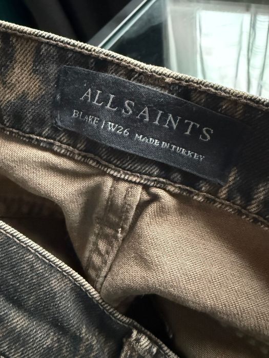 All Saints дънки леопардова шарка размер 26