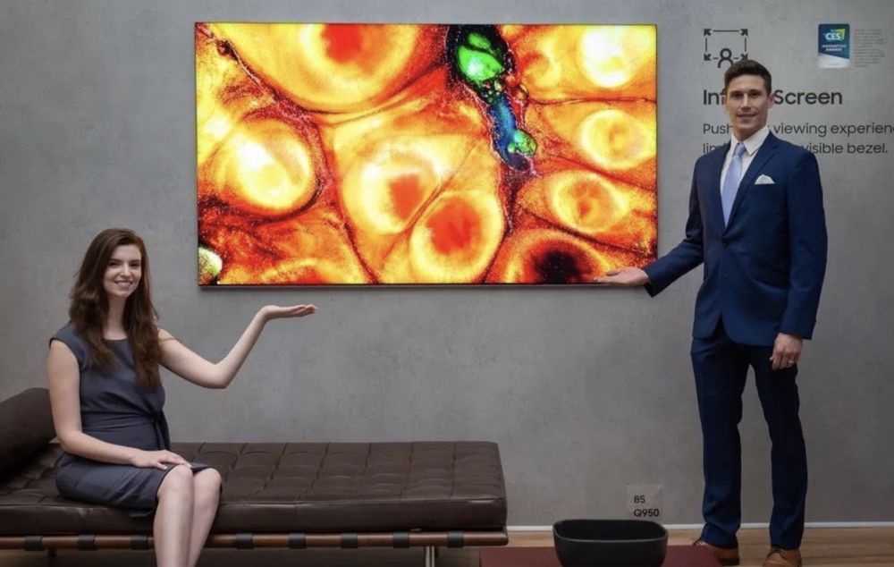 Скидка 40% Samsung-65 4K  SMART LED бесплатно доставка!!!