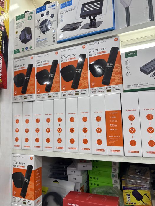 Mi box S 3rd Gen smart tv box hd tv приставка