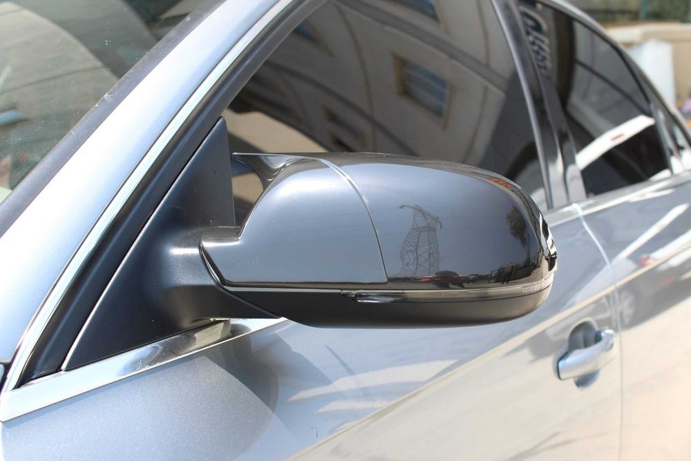 Grila Centrala Audi A4 B8 2007-2012 RS Design Negru Lucios cu PDC