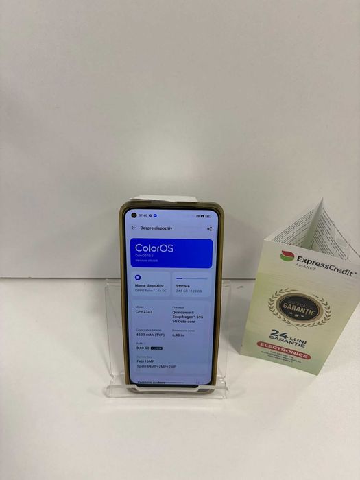 Telefon Oppo Reno 7 Lite 128GB (Ag1 Alexandru B53170) Garantie 2 ani!