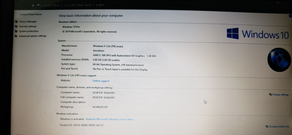 Laptop  Compaq Presario CQ57