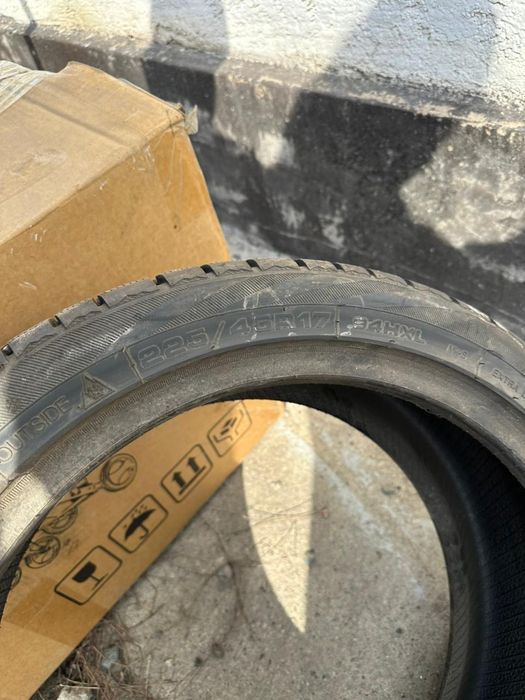 Новая резина 17 размер