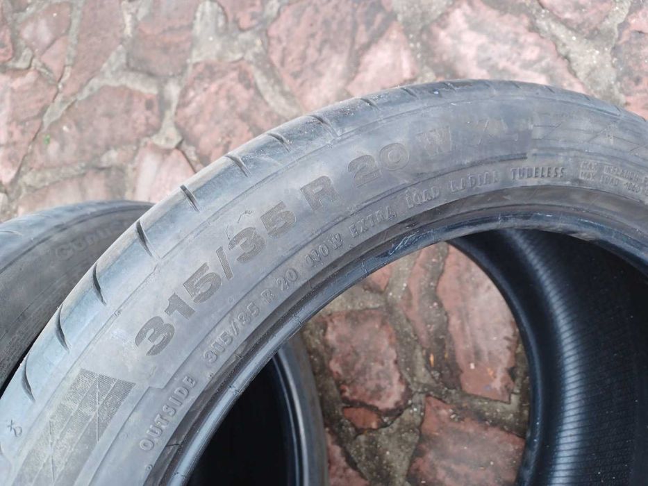 275.40.20/315.35.20 континентал  BMW X5. X6 летни гуми