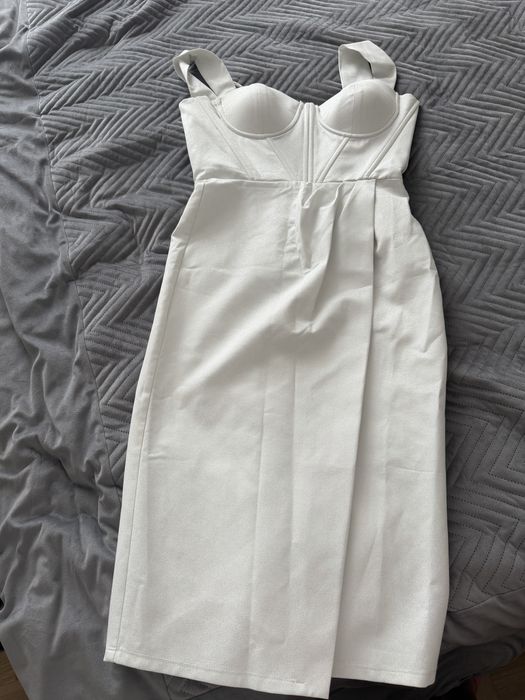 Платье корсет с люрексом