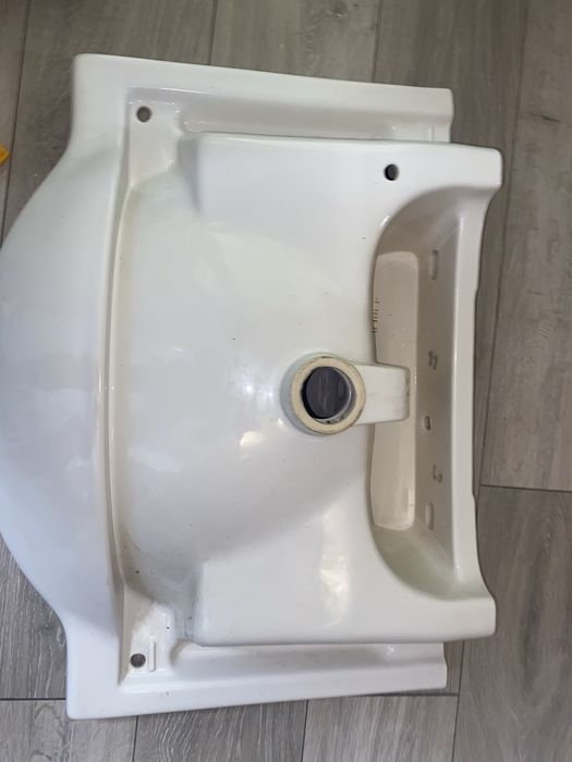 Lavoar EMILIA 70 CERSANIT, alb, portelan,