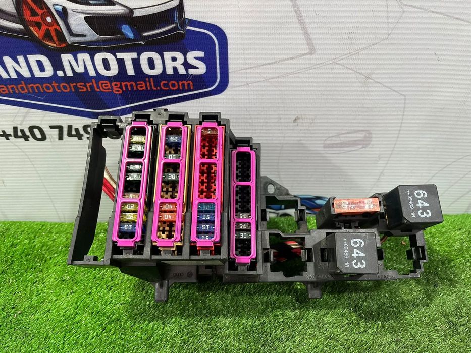 TABLOU PANOU SIGURANTE AUDI A4 B8 S LINE 2.0 DIESEL 2010 COD OEM 8K0971845A 2009-2016