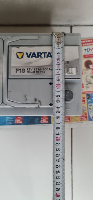 Акумулатор Varta 85AH 800A