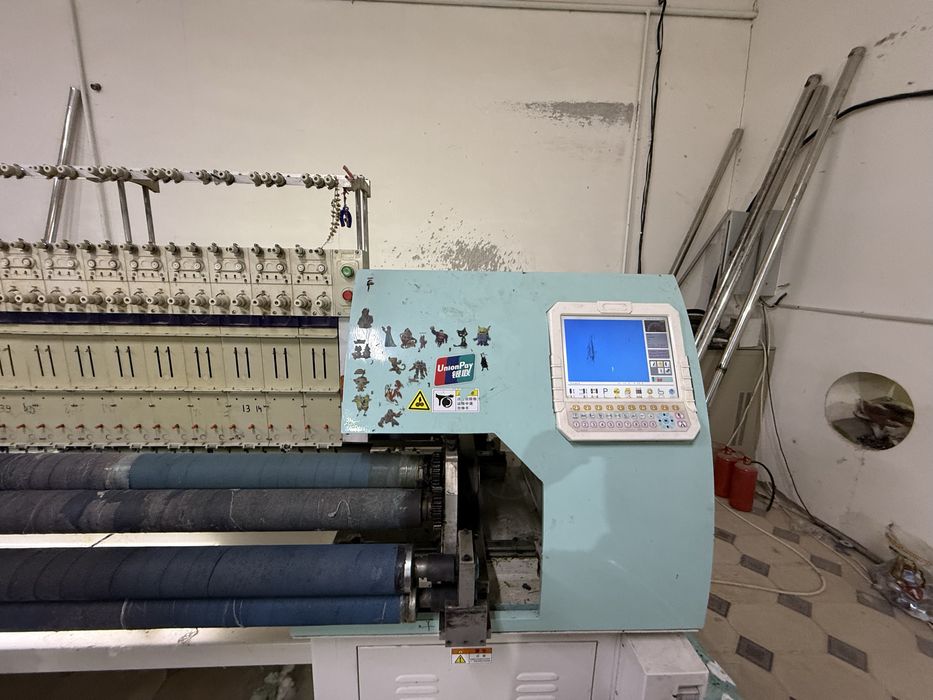 Кўрпа қовиш линияси 2018-йил ишлаб турибди ишлатиб берамиз яна 4 та бо