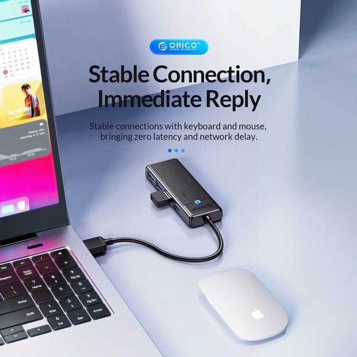 Orico USB-C USB-A HUB 4in1 USB 3.0 5GBps