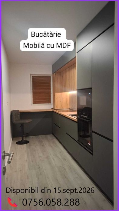 Proprietar! Inchiriez apartament 2 camere langa Metrou M2, modern, bloc nou.