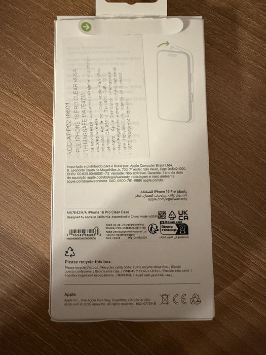 Husa Iphone 16 pro MagSafe originala Apple