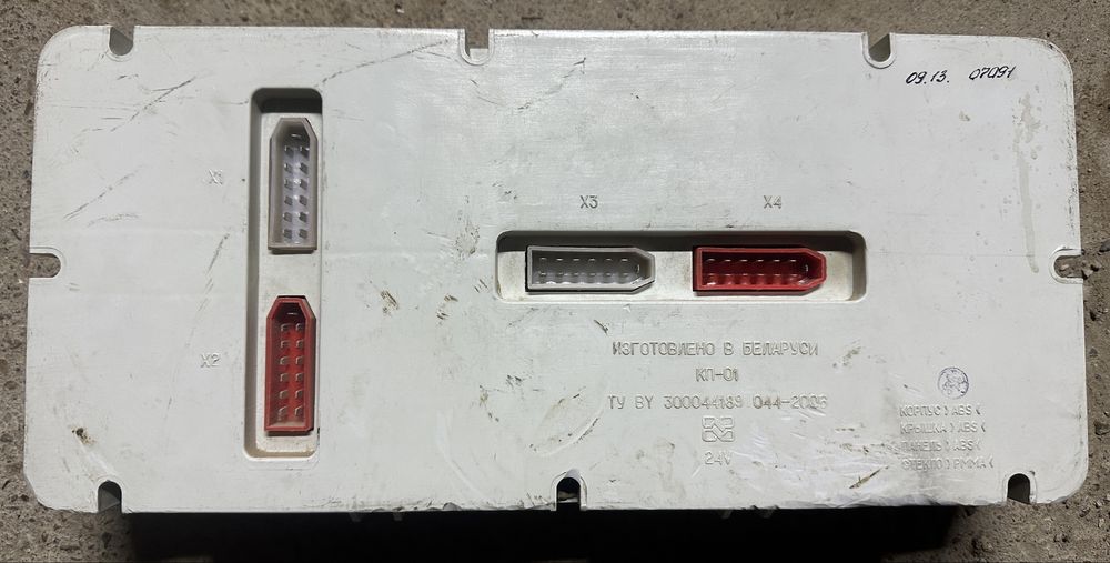 Панель приборов маз