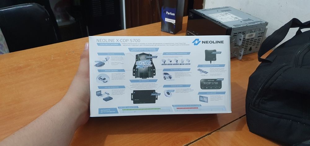 Neoline X-COP S 700 antiradar orginal yengi hamma radarni ushidi