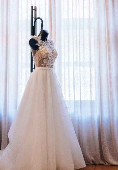 Rochie mireasa cu fluturi 3DModel 2024
