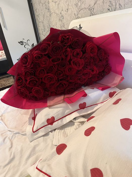 Цветы цветы 51 штук