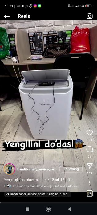 Kandisaner isitadiyam sovutadi 12 talik yangi bir marta ishlatilgan