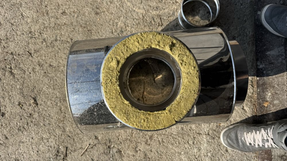 Димоотводи камини котли вата inox