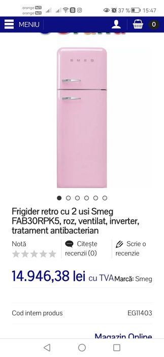 Frigider SMEG - Nou